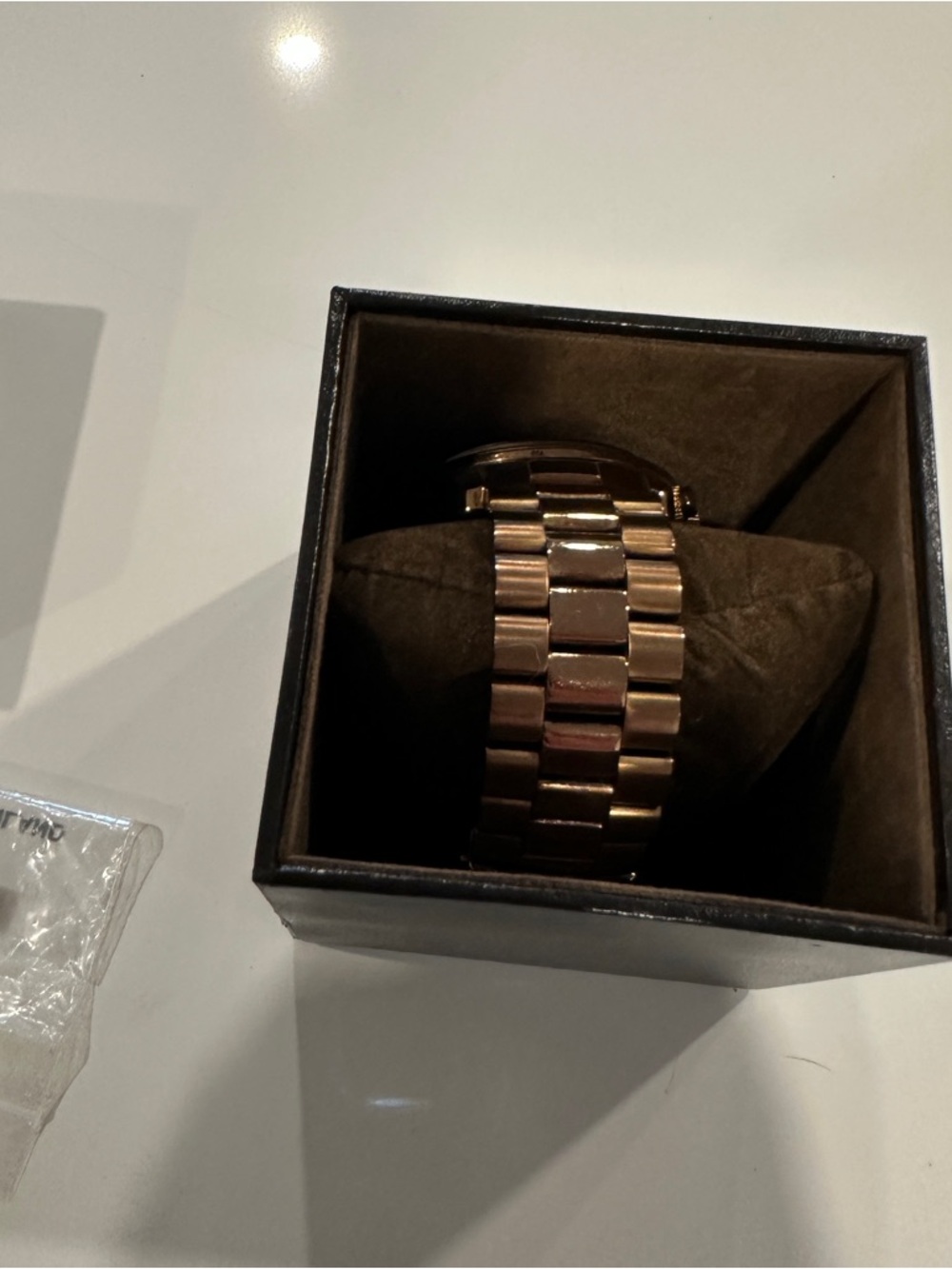 Michael Kors Rose Gold-Tone Chronograph Watch - Picture 8 of 9